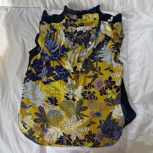 Two sleeveless Ann Taylor tops